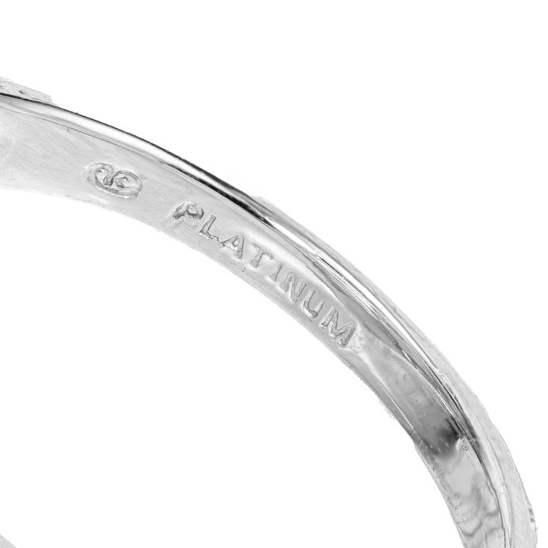 .60 Carat Diamond Platinum Filaree Dome Ring – image 6