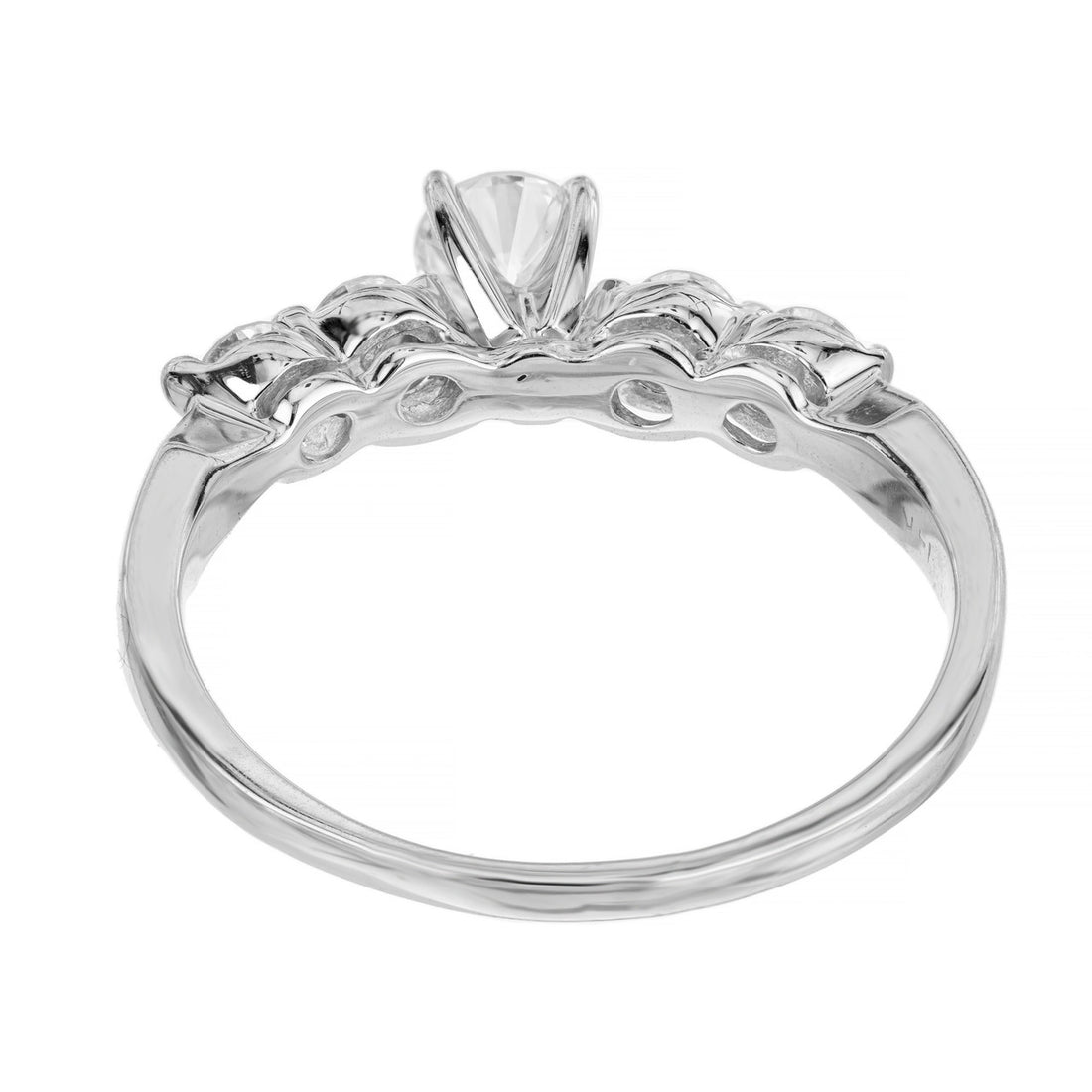 .50 Carat Diamond White Gold Engagement Ring – image 5