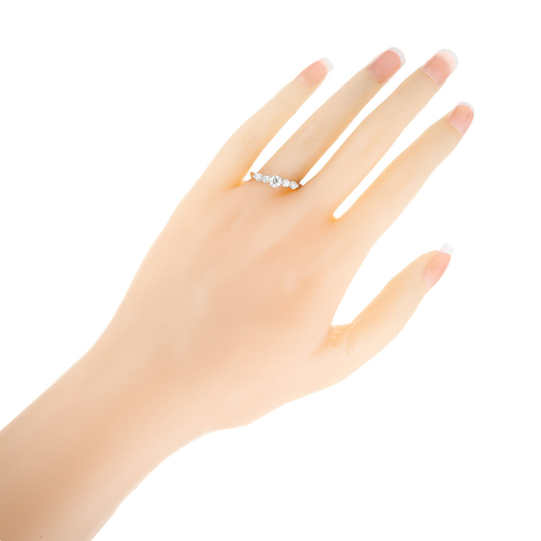 .50 Carat Diamond White Gold Engagement Ring – image 7