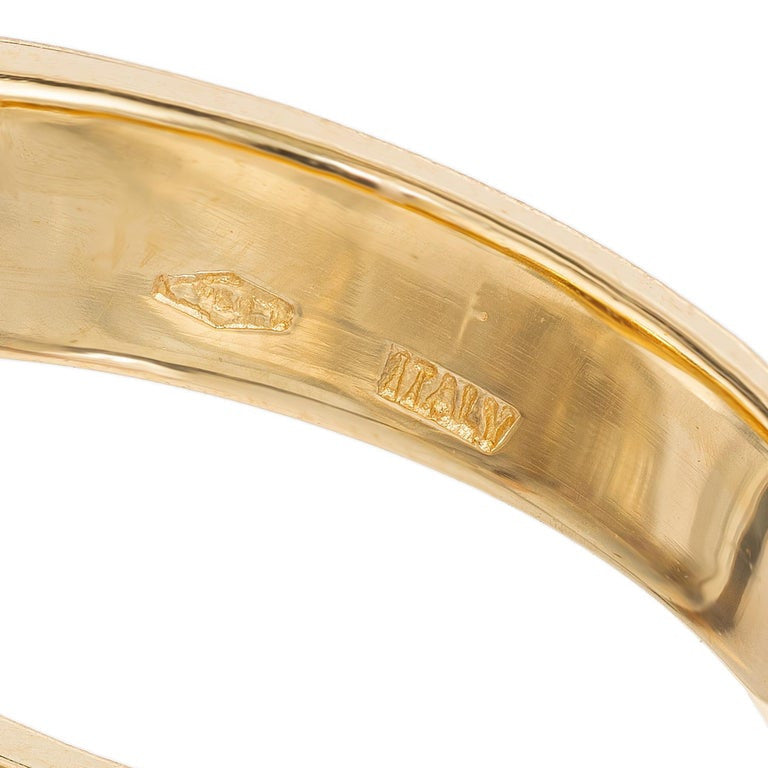 .50 Carat Champagne Diamond Yellow Gold Heart Ring – image 6