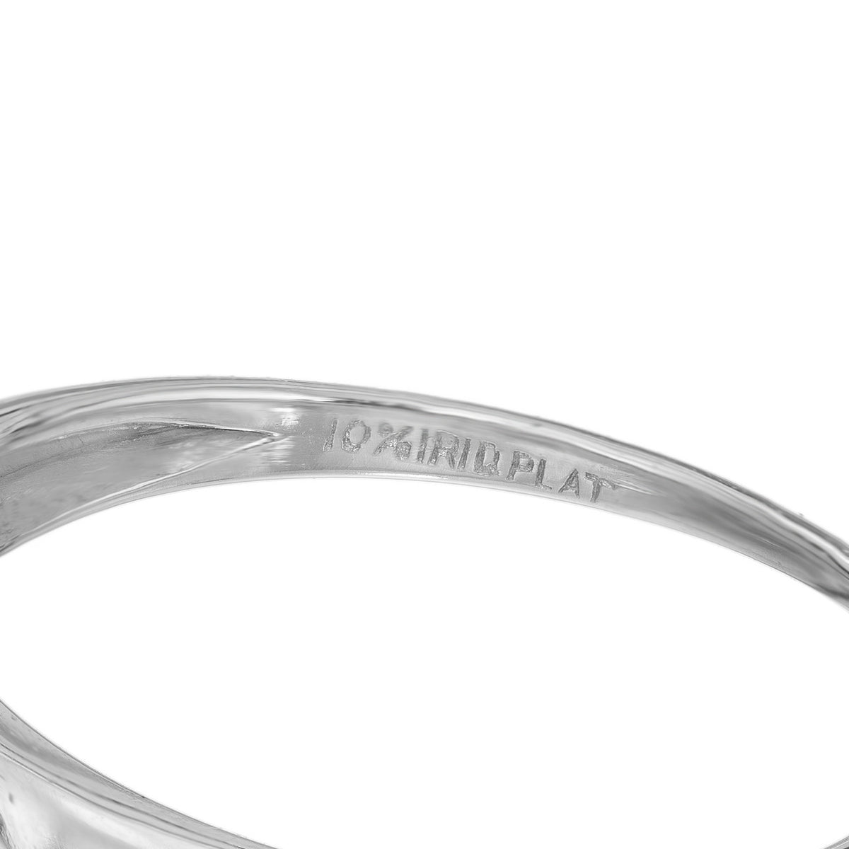 EGL Certified .75 Carat Diamond Three Stone Platinum Engagement Ring – image 7