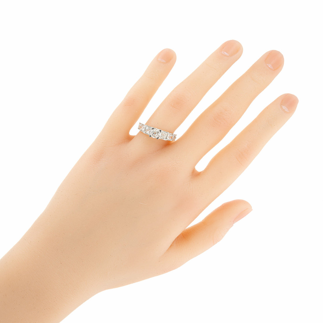 Peter Suchy 1.82 Carat Old Mine Diamond Platinum Engagement Ring – image 7