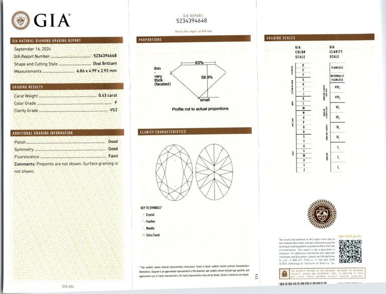 Peter Suchy GIA Certified .63 Carat Diamond Two Tone Gold Engagement Ring – image 3