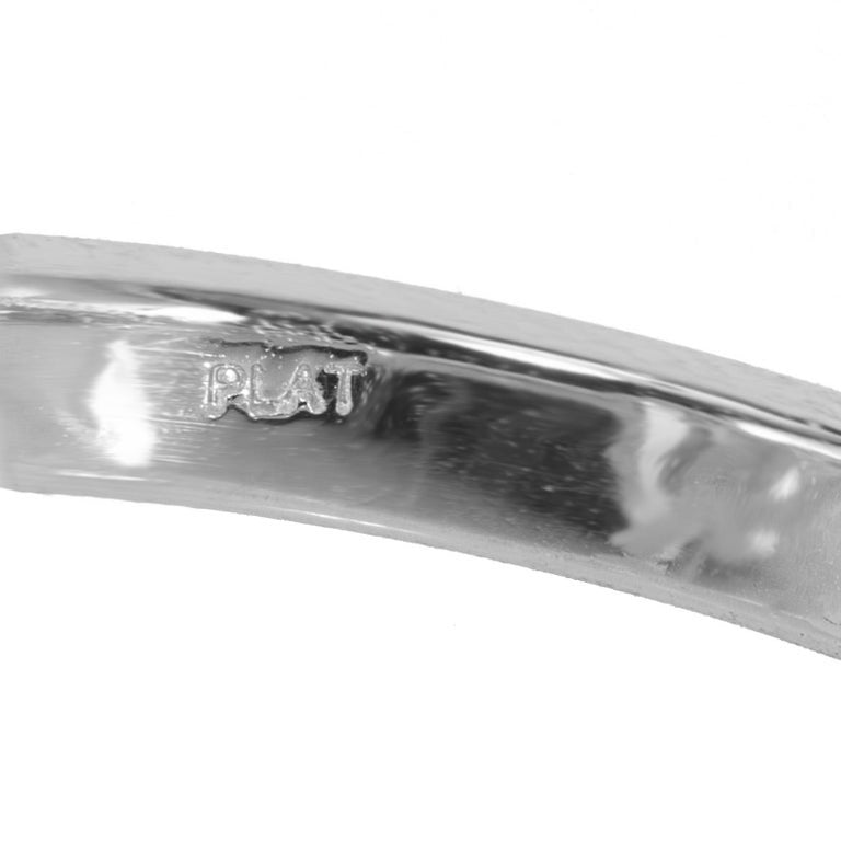 Peter Suchy GIA Certified 1.58 Carat Diamond Platinum Toi et Moi Engagement Ring – image 9