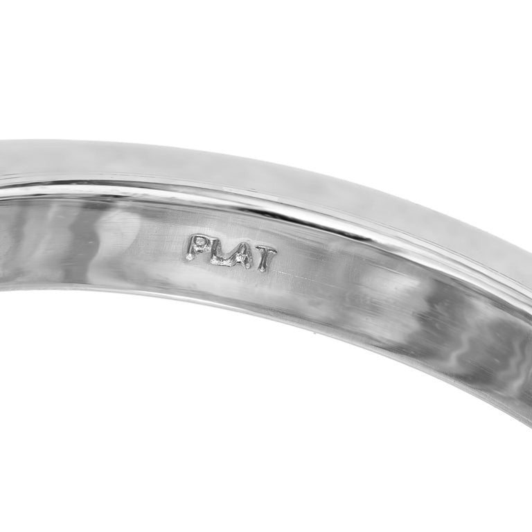 Peter Suchy GIA Certified 2.82 Carat Diamond Toi et Moi Platinum Engagement Ring – image 8