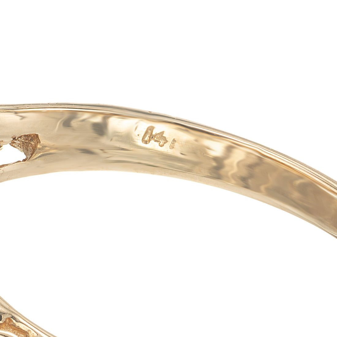 EGL Certified 1.10 Carat Diamond Yellow Gold Engagement Ring – image 7