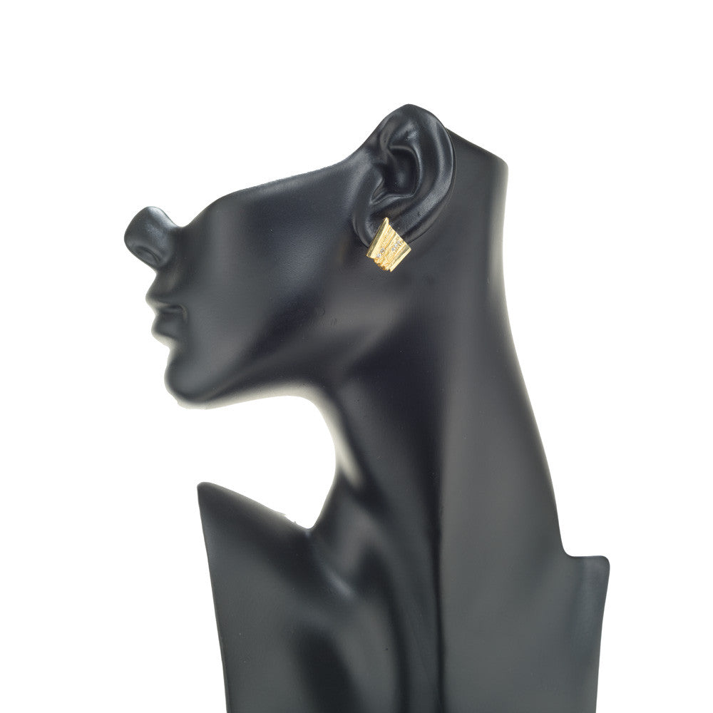 Susa .7 Carat Diamond Yellow Gold Earrings – image 7