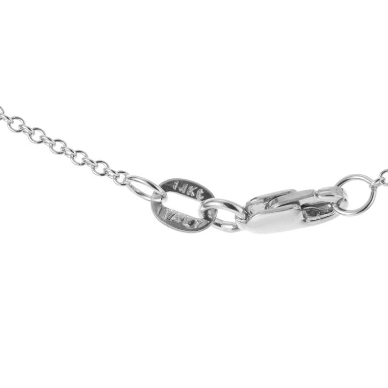 Peter Suchy GIA Certified .60 Carat Diamond White Gold Pendant Necklace – image 5