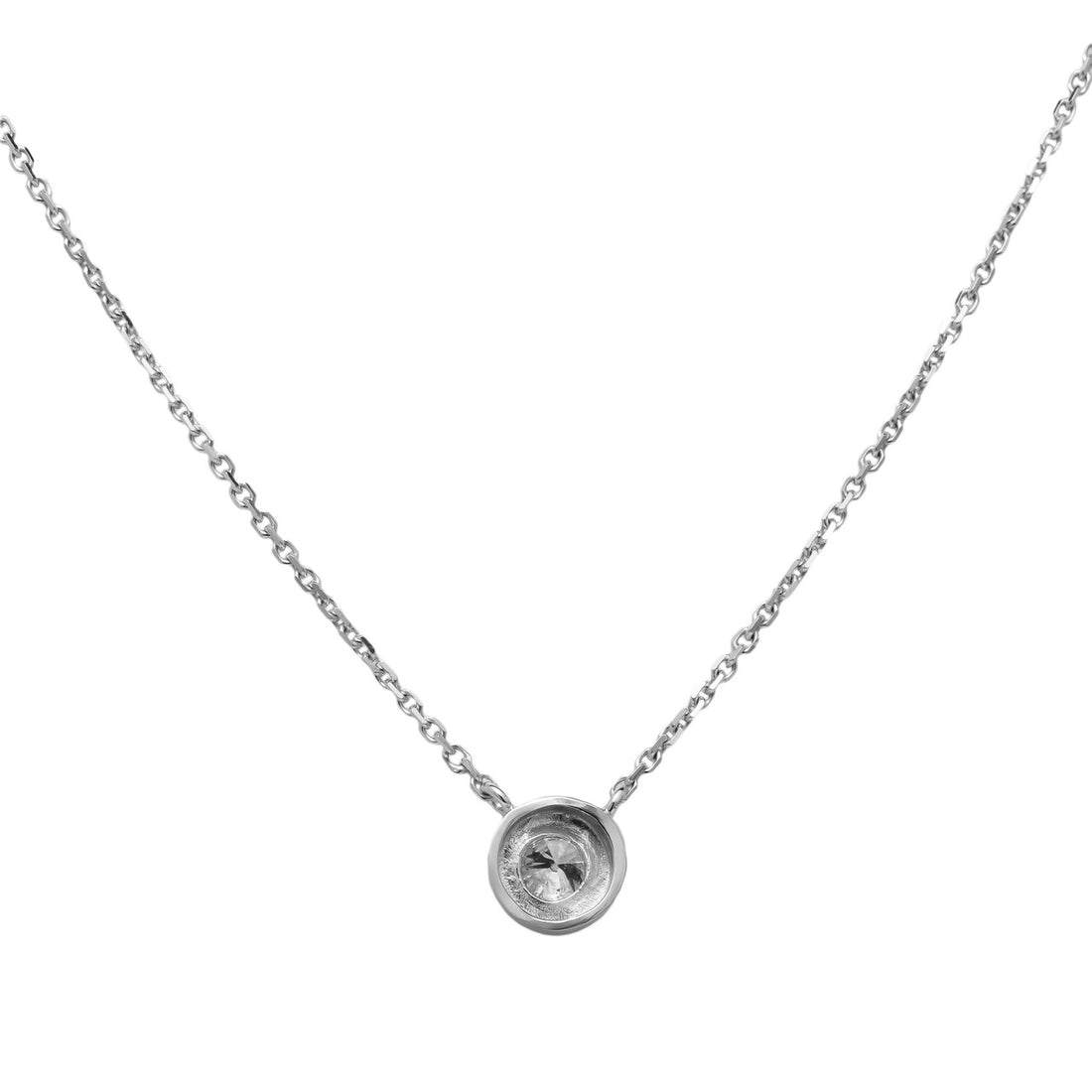 .60 Carat Diamond White Gold Pendant Necklace – image 2