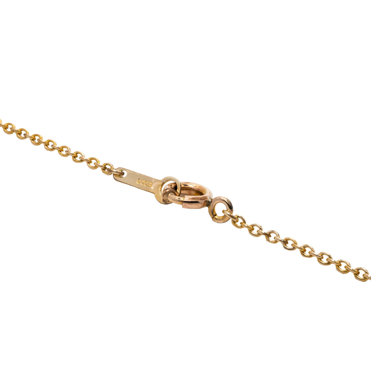 .25 Carat Diamond Yellow Gold Pendant Necklace – image 5