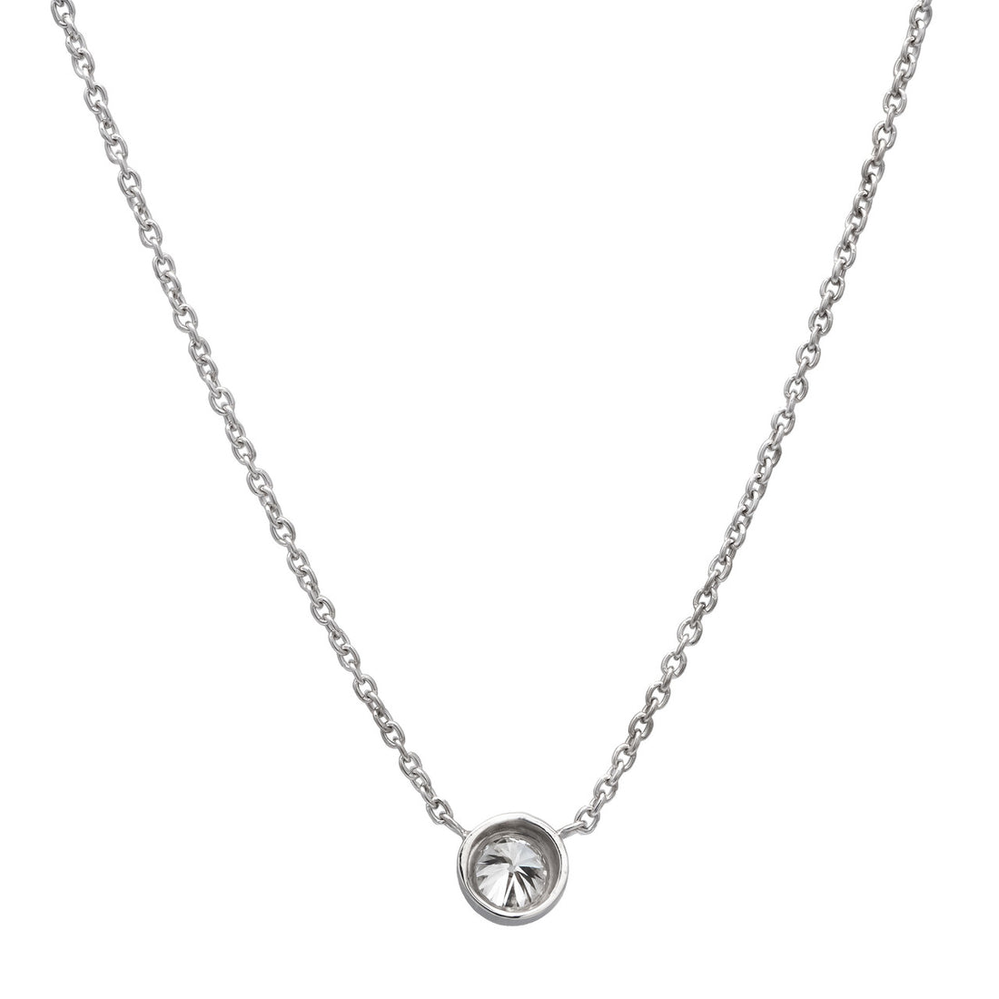 .50 Carat Diamond Platinum Pendant Necklace – image 2