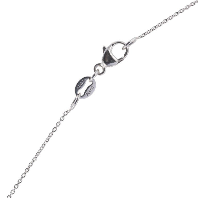 Peter Suchy GIA Certified .99 Carat Black Diamond Platinum Halo Pendant Necklace – image 5