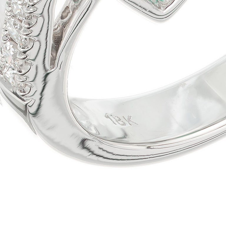 Peter Suchy 3.10 Carat Tourmaline Diamond Halo White Gold Cocktail Ring – image 6