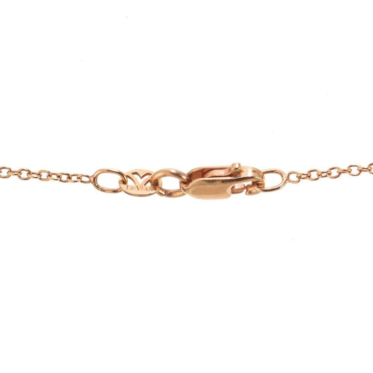 Victorian .50 Carat Peridot Pearl Rose Gold Pendant Necklace – image 6