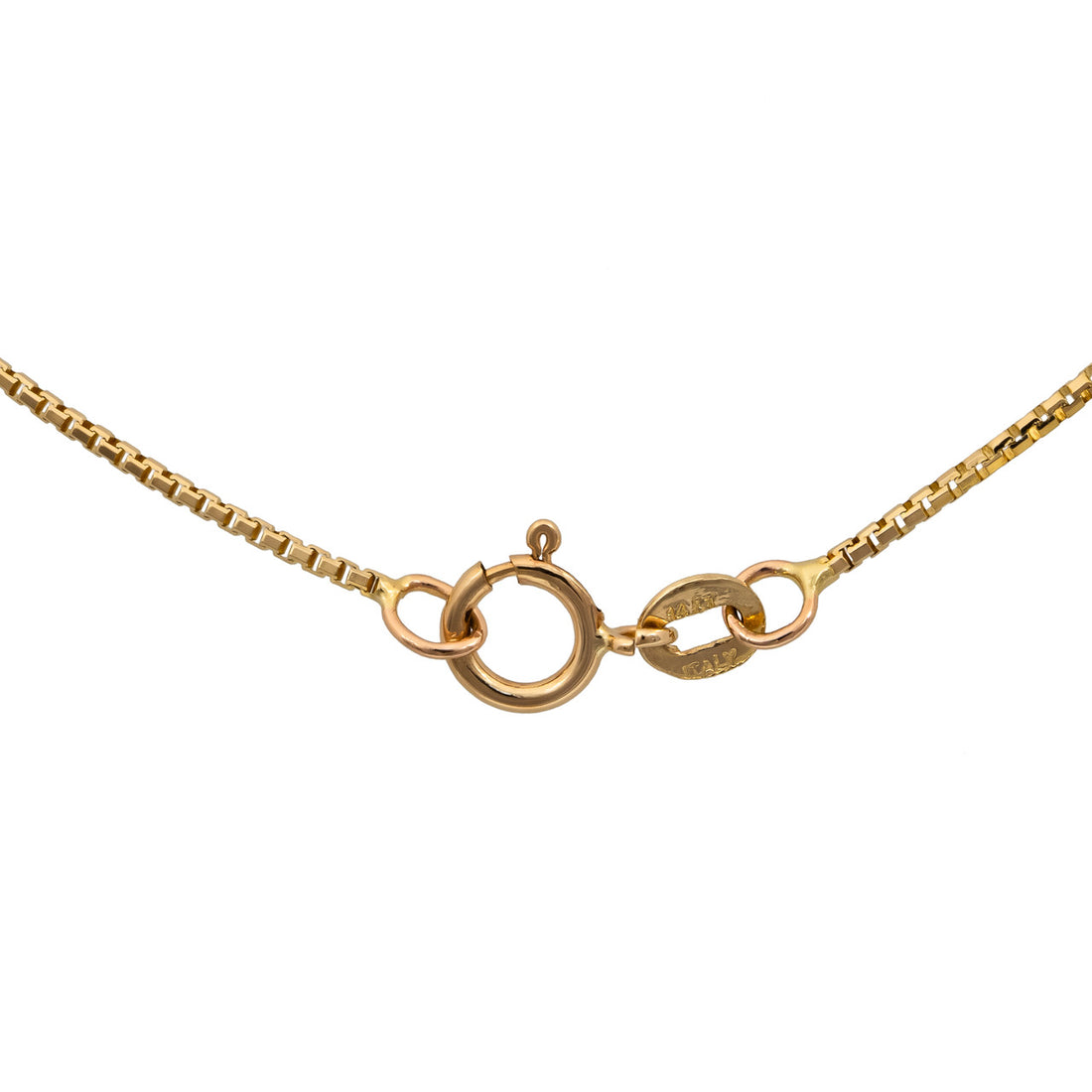 Diamond Sapphire Gold Pendant Necklace – image 4