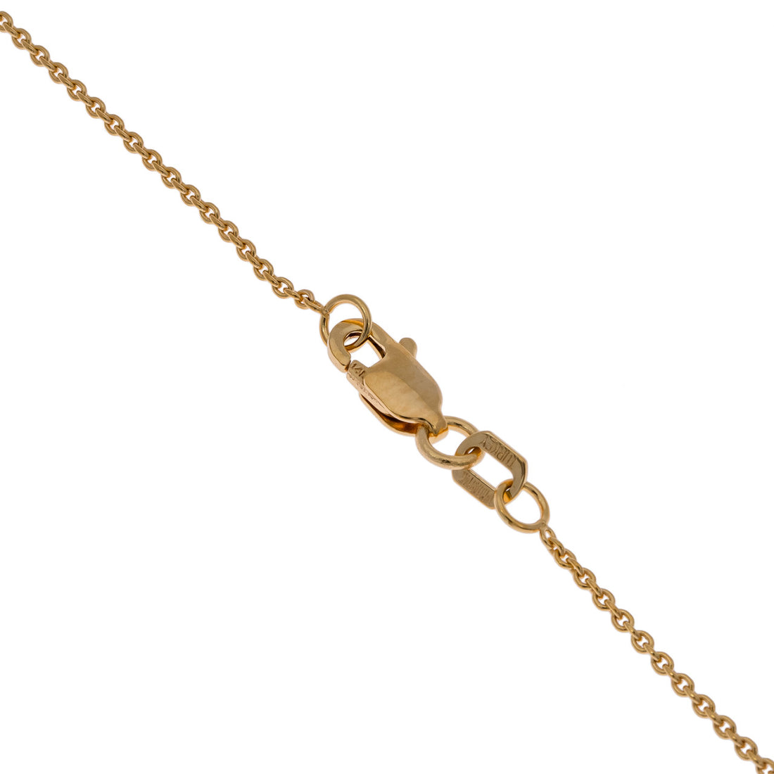 Peter Suchy 2.18 Carat Tourmaline Diamond Yellow Gold Pendant Necklace – image 4