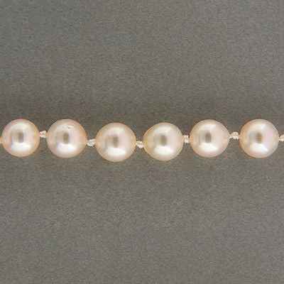 Vintage Estate 18 Inch Japanese Akoya Cultured Pearl 58 6 To 6.5mm Necklace – image 2