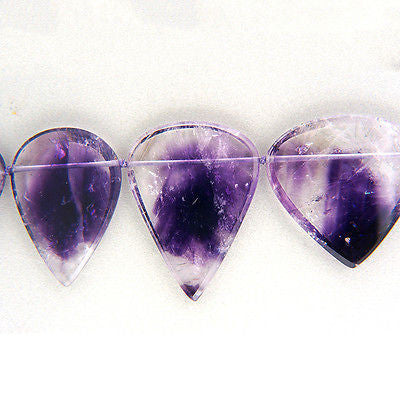 Vintage 375.00ct Pear Clear Quartz Purple Amethyst 19 Inch 14k Gold Necklace – image 5