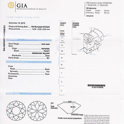 MK .44 Carat Diamond Yellow Gold Platinum Filigree Platinum Engagement Ring – image 3