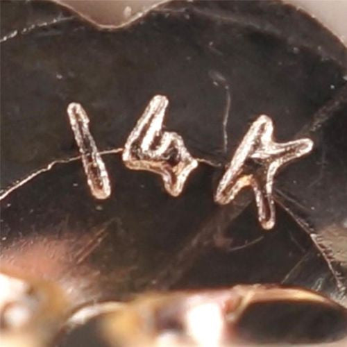 Peter Suchy Infinity Diamond Gold Dangle Drop Earrings – image 6