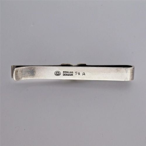 Vintage Georg Jensen Denmark 74A Silver Tie Bar – image 2
