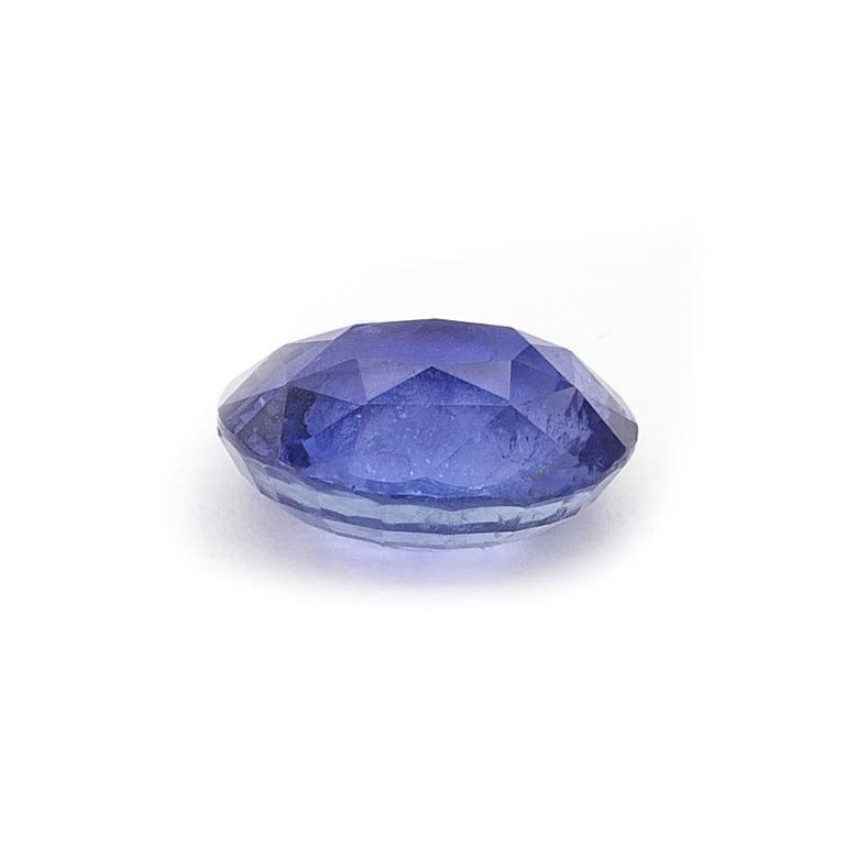 4.64 Carat Oval Loose Blue Sapphire Gemstone – image 3