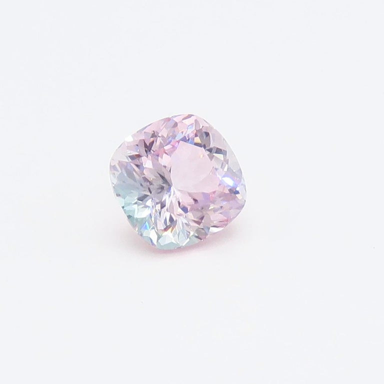 6.17 Carat Pink Cushion Cut Tourmaline Loose Gemstone – image 3