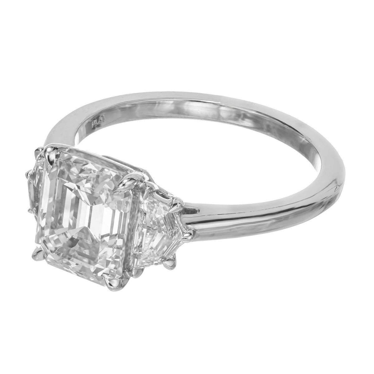 Peter Suchy GIA Certified 2.32 Carat Diamond Platinum Ring – image 2