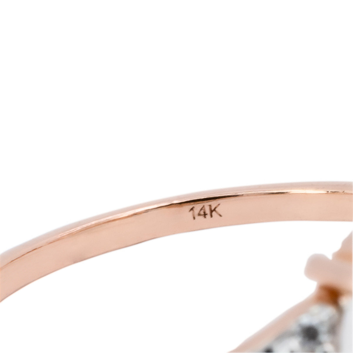 Peter Suchy 1.75 Carat Moonstone Diamond Rose Gold Ring – image 4