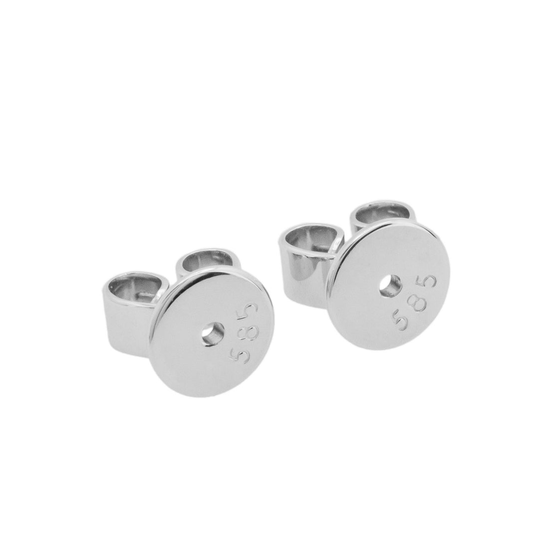 Peter Suchy 1.17 Carat Garnet Diamond White Gold Halo Earrings – image 5
