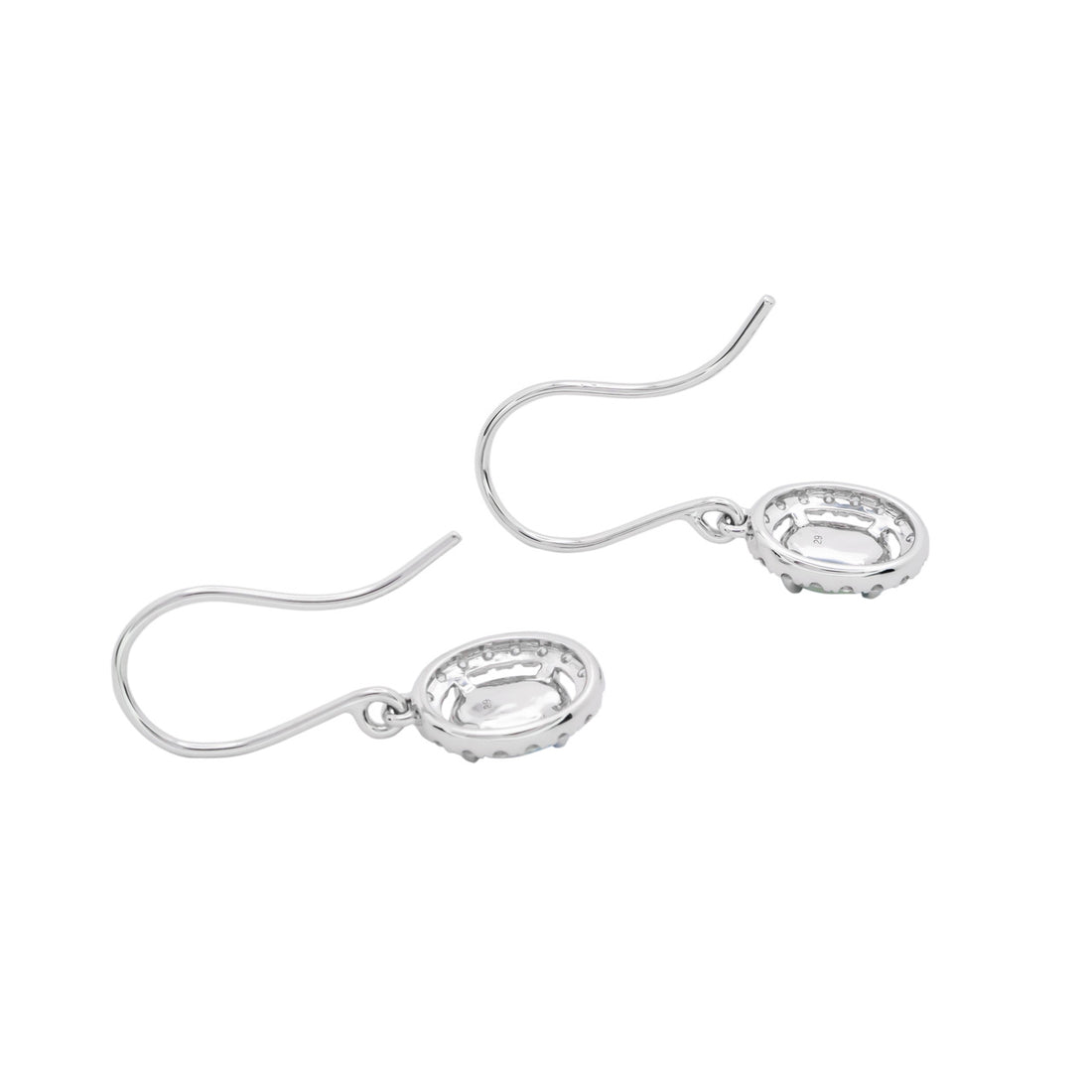 Peter Suchy .61 Carat Opal Diamond White Gold Dangle Earrings – image 5