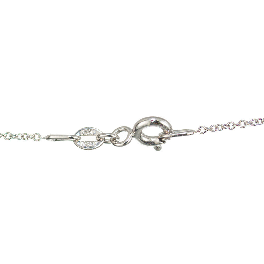 .20 Carat Diamond Pearl White Gold Pendant Necklace – image 5