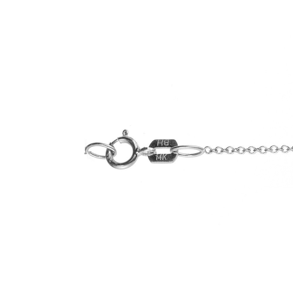 6.00 Carat Topaz Diamond White Gold Pendant Necklace – image 5