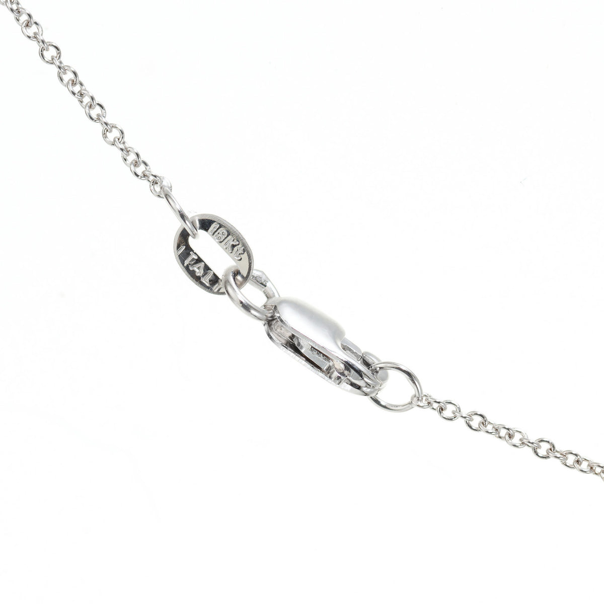 .50 Carat Pear Sapphire Round Diamond Halo 18k White Gold Pendant Necklace – image 5