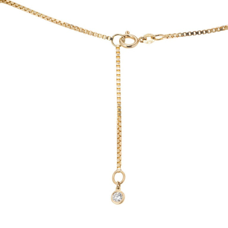 Peter Suchy GIA Certified 1.81 Carat Heart Emerald Diamond Gold Pendant Necklace – image 6