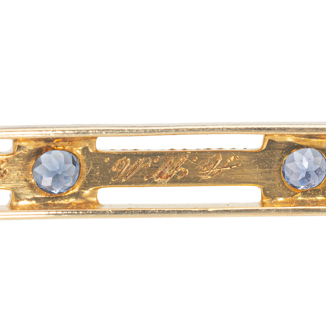GIA Certified Montana Yogo Gulch Sapphire Hair Barrette – image 8