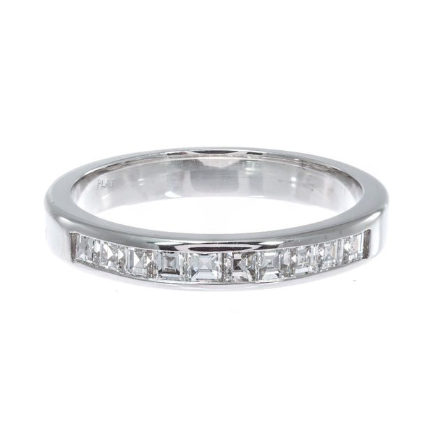 Peter Suchy .60 Carat Diamond Platinum Band