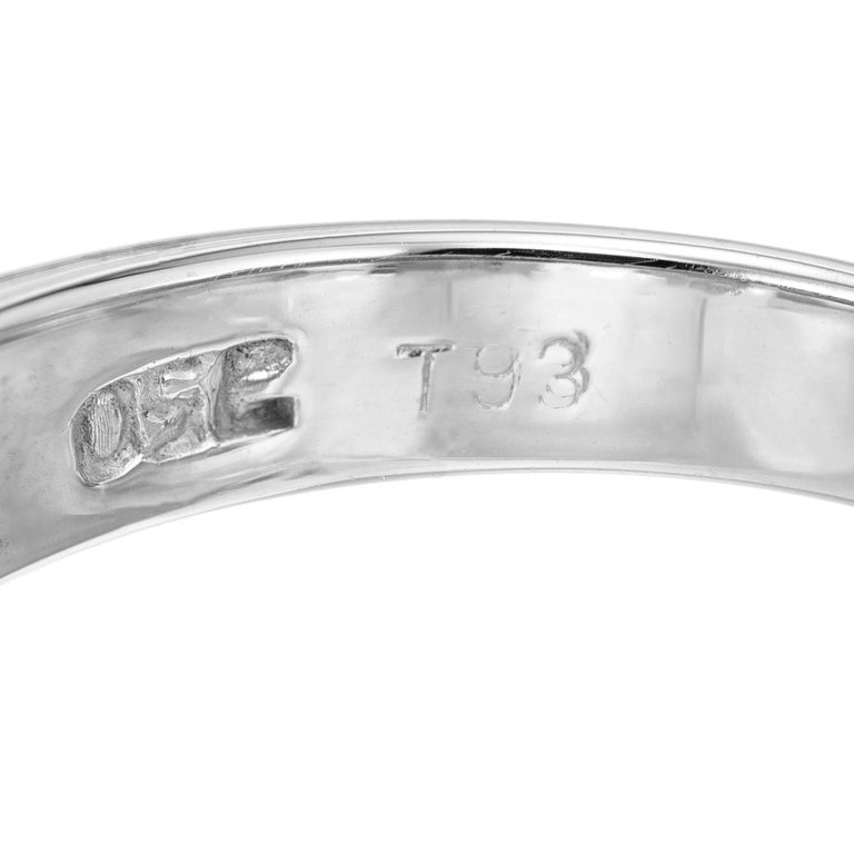 .93 Carat Diamond White Gold Channel Set Wedding Band Ring – image 6