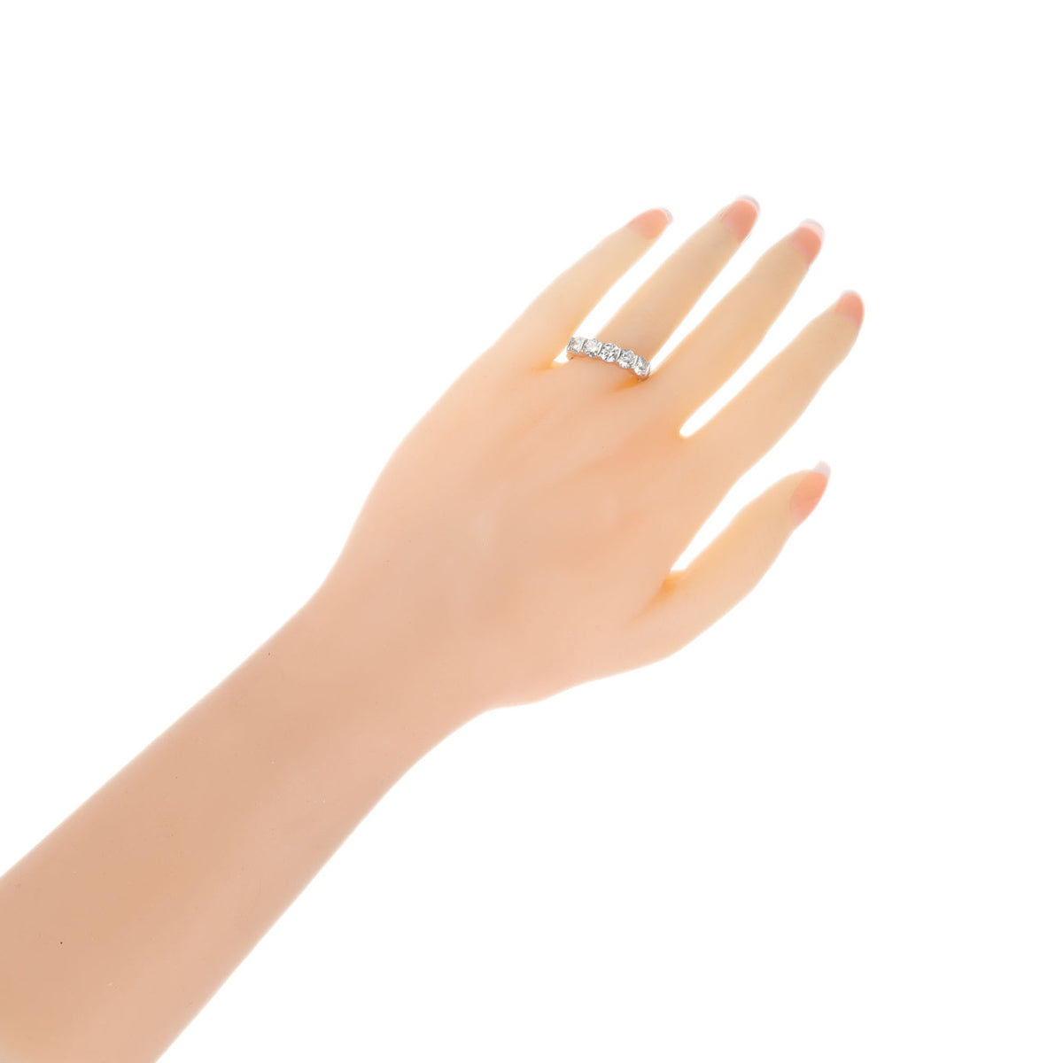Gemlok 1.75 Carat Diamond Platinum Wedding Band Ring – image 7