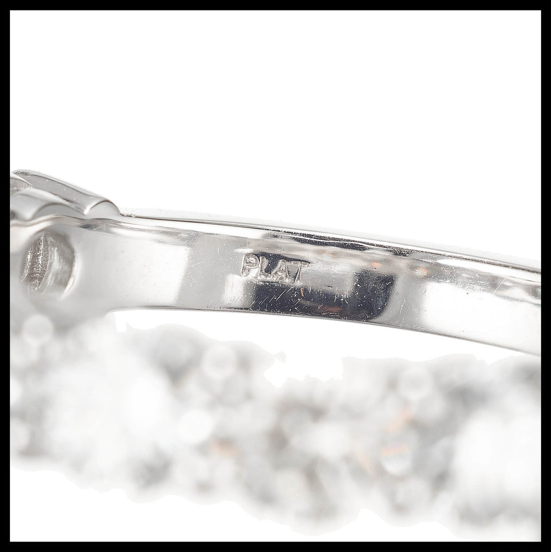 Peter Suchy 2.74 Carat Diamond Platinum Wedding Band – image 4