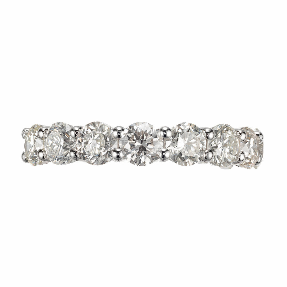 Peter Suchy 2.74 Carat Diamond Platinum Wedding Band – image 6