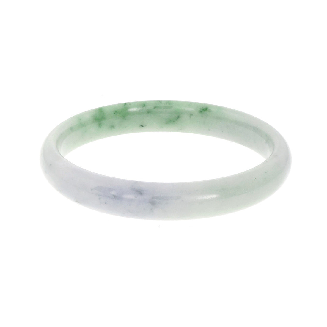 Natural Jadeite Jade Bangle Bracelet Slip On GIA Certified – image 4