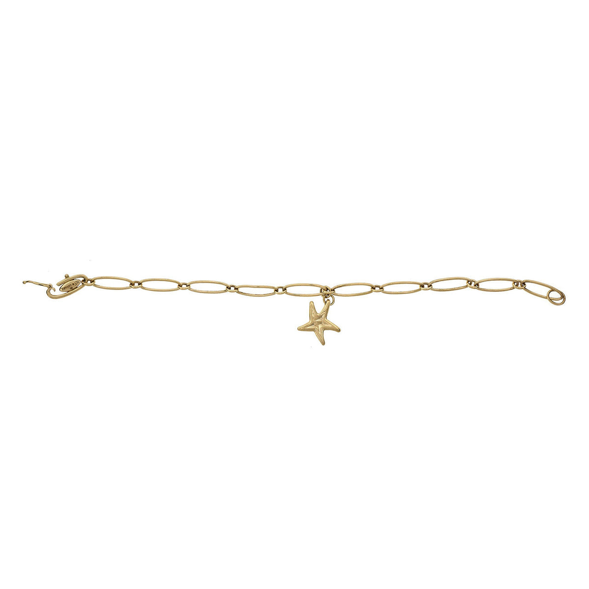 Tiffany & Co Starfish Bracelet 18k Yellow Gold Elsa Peretti
