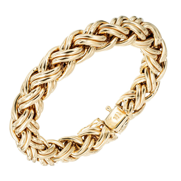 Zantow Ferguson Yellow Gold Woven Bracelet