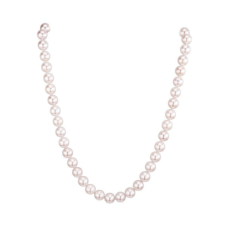Peter Suchy .8 Carat Diamond Pearl Necklace – image 2