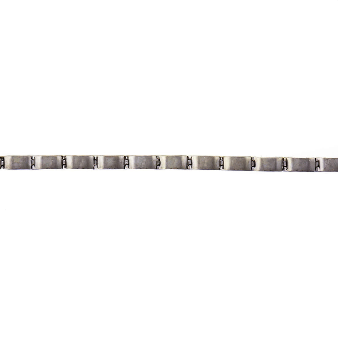 Peter Suchy Princess Cut Diamond Bracelet 14k White Gold 2.91ct – image 2