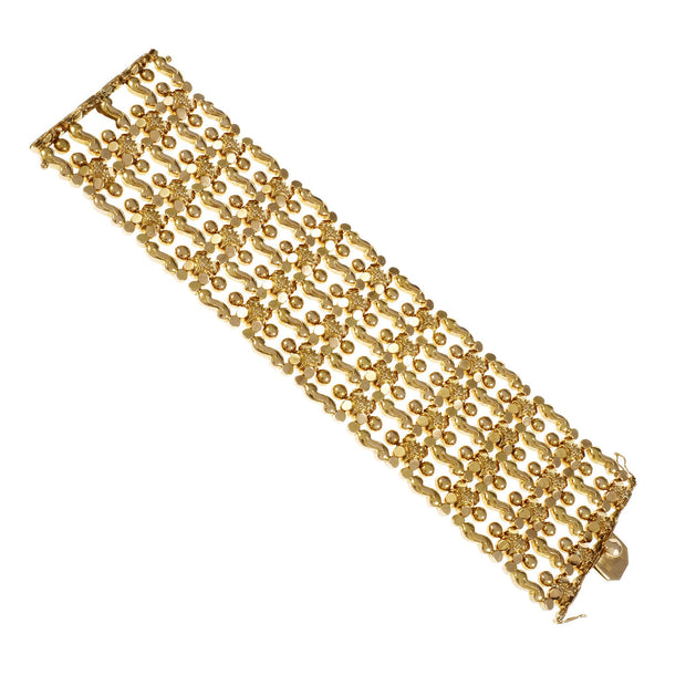 Vintage 1960 Wide Italian Bracelet