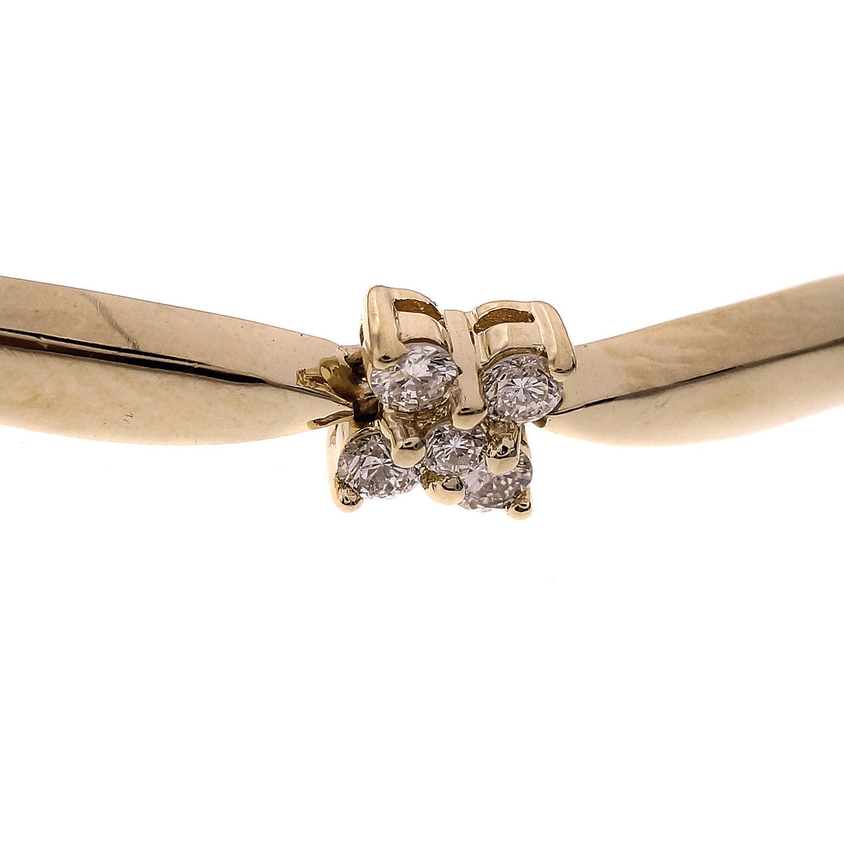 Estate 1.40ct Diamond Bracelet 14k Yellow Gold – image 2