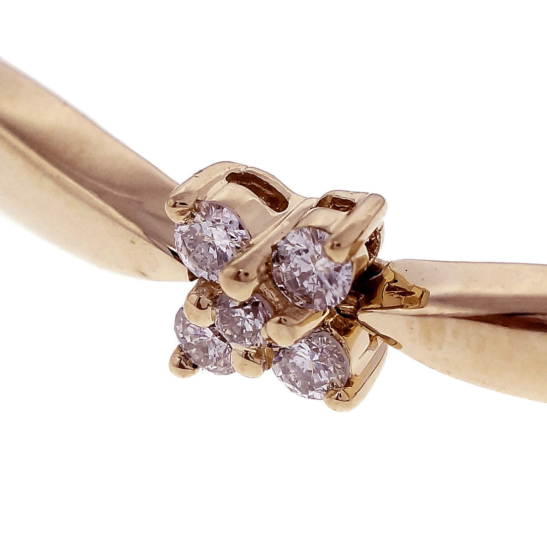 Estate 1.40ct Diamond Bracelet 14k Yellow Gold – image 3