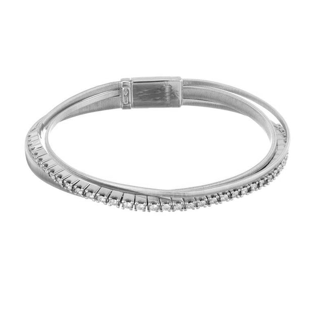 Marco Bicego 1.14 Carat Diamond White Gold Multi-Strand Bracelet